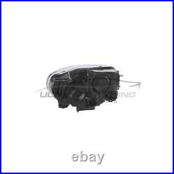 Ford Focus Mk3 Zetec/Titanium 2011-2015 Black Headlight N/S Passenger Left