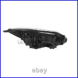 Ford Focus Mk3 Zetec/Titanium 2011-2015 Black Headlight N/S Passenger Left