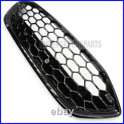 Ford Focus Mk4 Gloss Black St Style Honeycomb Mesh Front Bumper Grille Panel