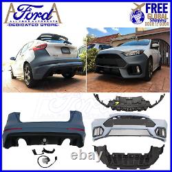 Ford Focus RS 2015-2018 Front & Rear Bumper Conversion Kit G1EY-17757 G1EY-17906