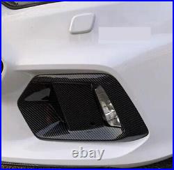 Ford Focus RS MK3.5 Carbon Fibre Front Fog Light Surround Trim Inserts