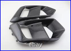 Ford Focus RS MK3.5 Carbon Fibre Front Fog Light Surround Trim Inserts