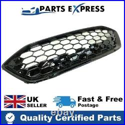 Ford Focus St 2018 2021 Black Front Grill + Trims New High Quality
