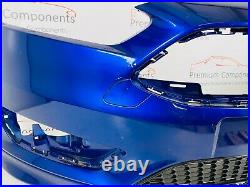 Ford Focus St Line Mk3 Face Lift Genuine Blue Front Bumper 2015-2018 D11
