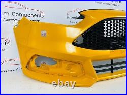 Ford Focus St Mk3.5 Face Lift Genuine Yellow Front Bumper 2014-2017 I16