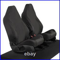 Ford Focus St Recaro Mk3 Front Seat Covers (2011-2018) Black 162 162