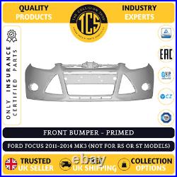 Front Bumper Primed For Ford Focus 2011-2014 Insurance Certified 1719342