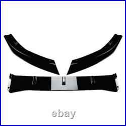 Front Bumper Spoiler Splitter Lip For Ford Focus RS MK3 2015-2018 Black Front Bumper Spoiler Splitter Lip For Ford Focus RS MK3 2015-2018 Black