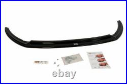 Front Diffuser Ver. 2 (gloss Black) Fits For Ford Focus Mk3 St Preface (2012-14)