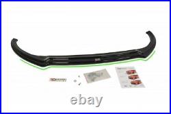 Front Diffuser Ver. 3 (gloss Black) Fits For Ford Focus St Mk3 Facelift (2015-up)