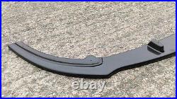 Front Diffuser (gloss Black) Fits For Ford Focus Mk2 St Preface (2004-2007)