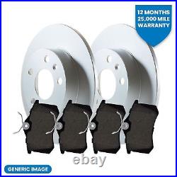 Front & Rear Discs & Pads Service Kit Braking System Fits Ford Focus Kuga