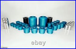 Front & Rear Suspension Arms Bush Kit For Ford Focus ST & RS MK3 11-18 in Poly
