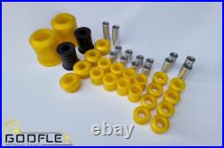 Front & Rear Suspension Arms Bush Kit For Ford Focus ST & RS MK3 11-18 in Poly