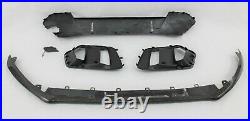 Front bumper lower spoiler grille plate 8 pc rear valance fits 2016-19 Focus RS