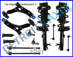Front strut / front lower control arm for 2000 2001 2002 2003 2004 Ford Focus