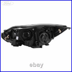 Genuine Ford Focus Mk3 Front O/S Headlight Headlamp Unit Black RHD 11-15 1873934