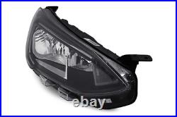 Headlight Fits Ford Focus Mk4 Headlight LED DRL Chrome Black Right Drivers Side Headlight Fits Ford Focus Mk4 Headlight LED DRL Chrome Black Right Drivers Side