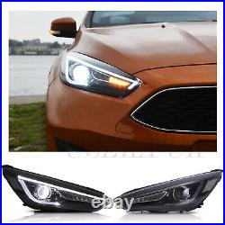 LED Headlight For Ford Focus MK3 ST 15-17 Head Lights With Sequential Indicator