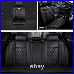 Leather Breathable Car Full Seat Cover Full Surround Seat Cushion 3D Luxury