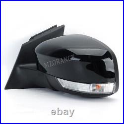 Left Black Wing Mirror Electric Heated Power Fold For Ford Focus MK3 2011-2018