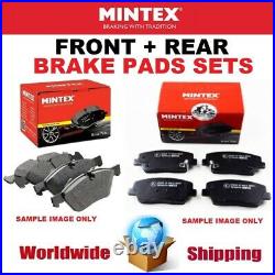 MINTEX FRONT + REAR PADS for FORD FOCUS Saloon 1.6 Ti 2011-on