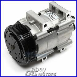 NEW A/C AC Compressor with Clutch 58166 FS10 for 2003-2004 Ford Focus 2.0L DOHC