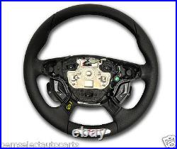 OEM NEW 2012-2013 Ford Focus ST Logo Steering Wheel WITH MyFord Touch- Leather