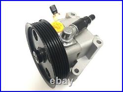 Power Steering Pump + High Pressure Pipes + One Use Nut for Ford Focus 2004-2011
