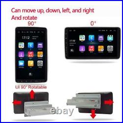 Rotatable 10.1in 1DIN Android 9.1 2+32G Car GPS FM Stereo Radio WIFI MP5 Player