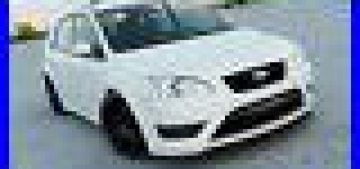 Schwarze-Spoilerlippe-Ford-Focus-ST-MK2-Bj-04-07-Spoiler-Frontspoiler-Schwert-01-pd