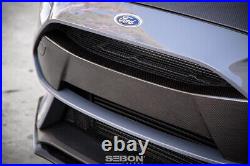 Seibon Carbon Fibre Front Bumper Garnish OE Style fits Ford Focus RS MK3