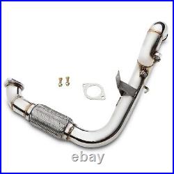 Stainless Exhaust Front Dpf Bypass Downpipe For Ford Focus Mk3 1.6 Tdci 12-15