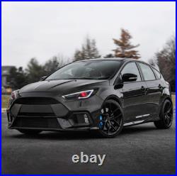 VLAND LED Headlights+Bulbs for Ford Focus 2015-2017 2018 Demon Eyes withSequential VLAND LED Headlights+Bulbs for Ford Focus 2015-2017 2018 Demon Eyes withSequential