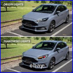 VLAND LED Headlights+Bulbs for Ford Focus 2015-2017 2018 Demon Eyes withSequential VLAND LED Headlights+Bulbs for Ford Focus 2015-2017 2018 Demon Eyes withSequential