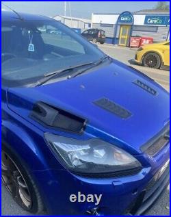 WRC style bonnet vents, with mesh Ford Focus mk2.5 facelift inc RS ST