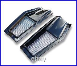 WRC style bonnet vents, with mesh Ford Focus mk2.5 facelift inc RS ST