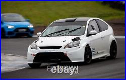 WRC style bonnet vents, with mesh Ford Focus mk2.5 facelift inc RS ST