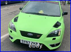 WRC style bonnet vents, with mesh Ford Focus mk2 PFL inc ST pre facelift