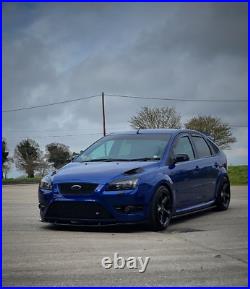 WRC style bonnet vents, with mesh Ford Focus mk2 PFL inc ST pre facelift