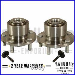 X2 Front Wheel Bearing Hub + Abs For Ford Focus Mk2 St, C-max 1.4 1.6 1.8 2.0