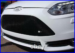 Zunsport Ford Focus ST Mk3 2011-2014 Front Upper Grille Black Stainless Steel